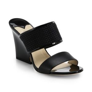 JIMMY CHOO MARSA WOVEN MULE 9